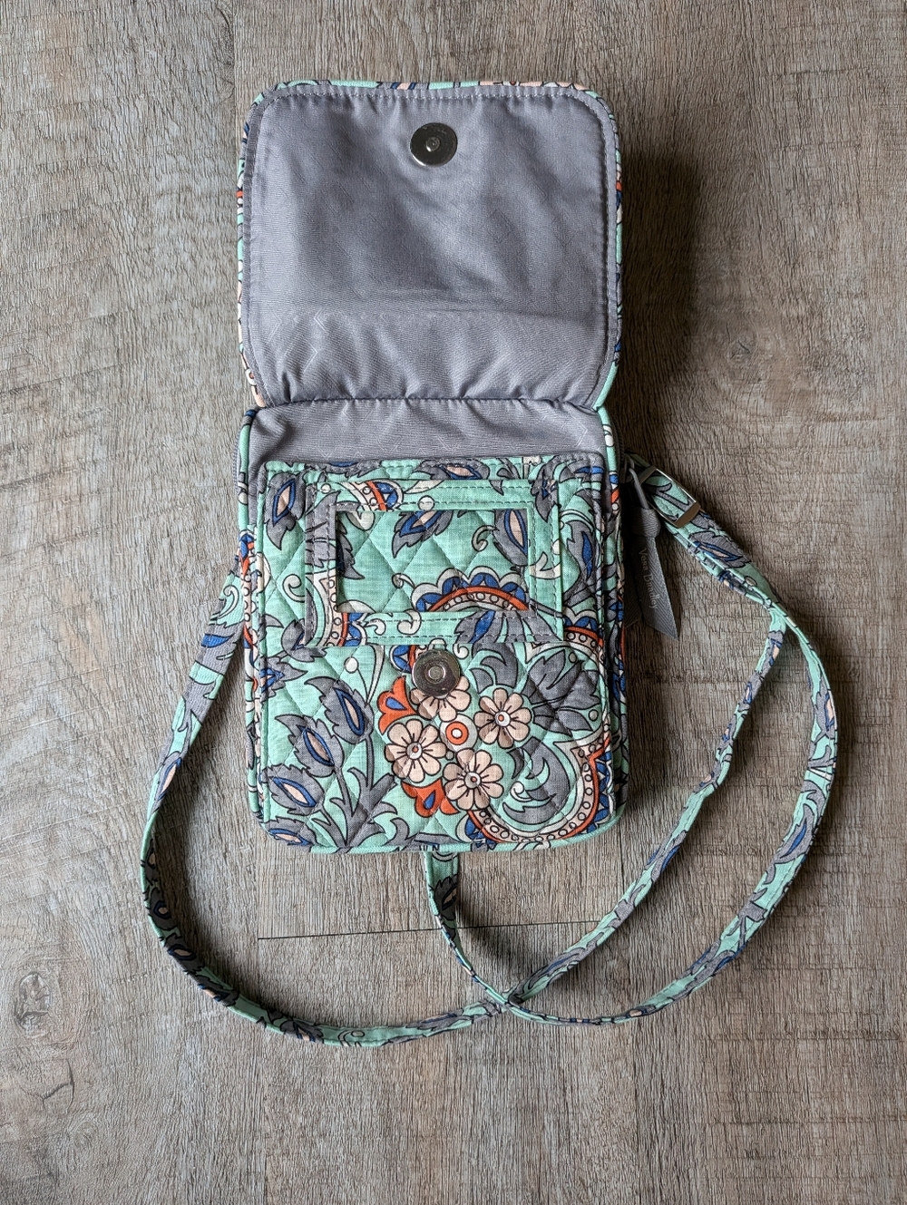 Vera Bradley - Fan Flowers Mini Hipster Crossbody Bag - Picture 3 of 6